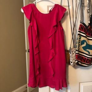 AMANDA UPRICHARD Mini Ruffle Dress